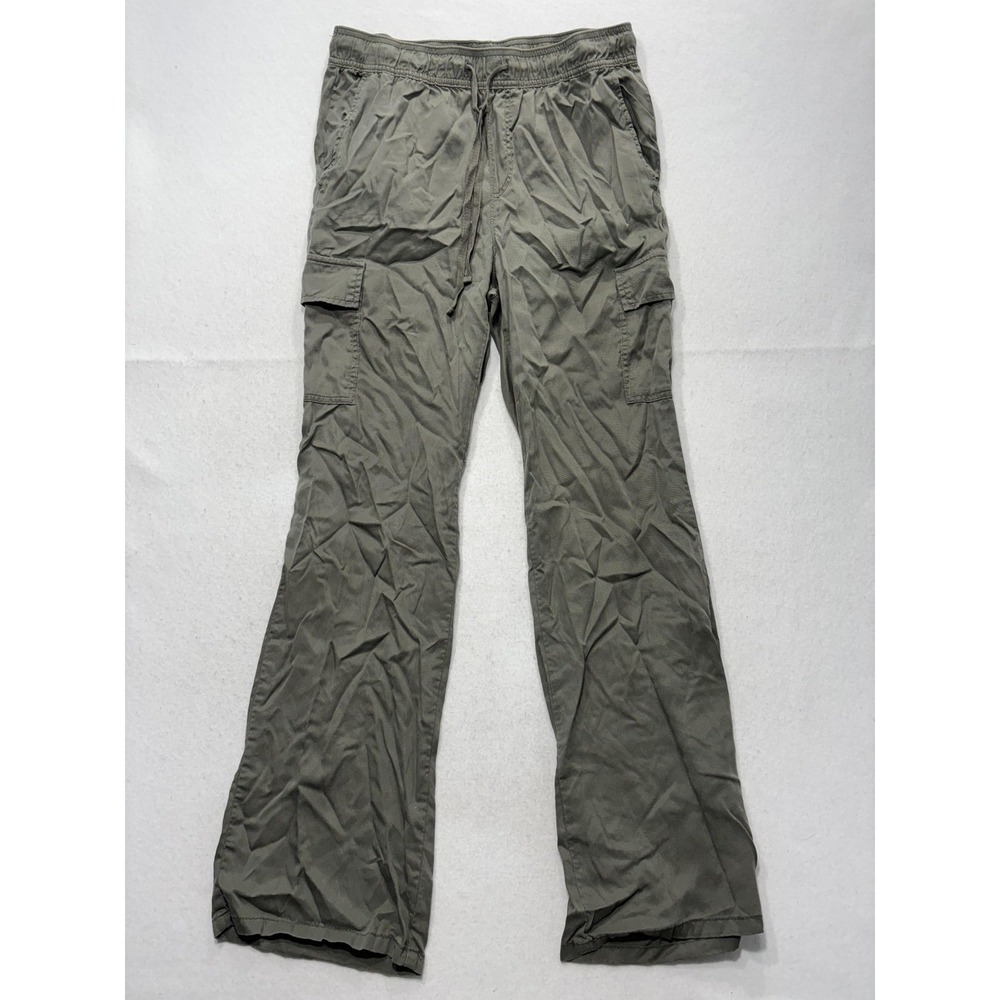 Sanctuary Cargo Pants Womens M Green Lyocell Twill Straight Leg XP9159E1